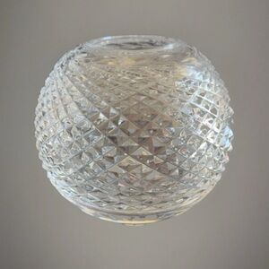 Waterford Crystal Glandore Round Rose Bowl Cut No Band Round 5 3/8” Excellent